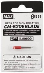 NMC - Label Maker Replacement Cutting Blade - Use with CPM-100 Sign & Label Printing System - Americas Industrial Supply