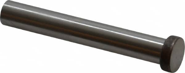 Dayton Lamina - 7/16" Head Diam, 5/16" Shank Diam, Basic Head, A2 Grade Tool Steel, Solid Mold Die Blank & Punch - 1/8" Head Height, 2-1/4" OAL, Blank Punch, Regular (KPB) Series - Americas Industrial Supply