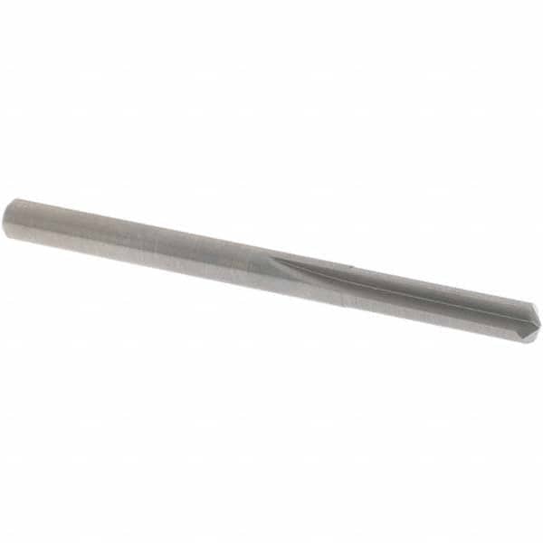 OSG - 5/32", 140° Point, Solid Carbide Straight Flute Drill Bit - Exact Industrial Supply
