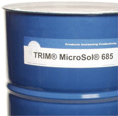 Master Fluid Solutions - Trim MicroSol 685, 54 Gal Drum Cutting & Grinding Fluid - Semisynthetic, For Machining - Americas Industrial Supply