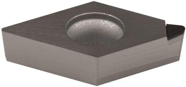 Sumitomo - NF-DCMX21.50.5 Grade DA2200 Polycrystalline Diamond (PCD) Turning Insert - Uncoated, 55° Diamond, 1/4" Inscr Circle, 3/32" Thick, 0.0078" Corner Radius - Americas Industrial Supply