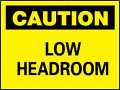 NMC - "CUC", 7" Long x 10" Wide, Pressure-Sensitive Vinyl Safety Sign - Rectangle, 0.004" Thick, Use for Accident Prevention - Americas Industrial Supply