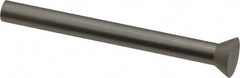Dayton Lamina - 0.3375" Head Diam, 3/16" Shank Diam, Quill Head, High Speed Steel Solid Mold Die Blank & Punch - 60° Head Angle, 0.1313" Head Height, 2" OAL, Blank Punch, KWX Series - Americas Industrial Supply