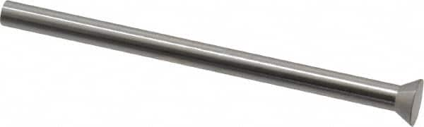 Dayton Lamina - 9/32" Head Diam, 5/32" Shank Diam, Quill Head, High Speed Steel Solid Mold Die Blank & Punch - 60° Head Angle, 7/64" Head Height, 2-1/2" OAL, Blank Punch, KWX Series - Americas Industrial Supply