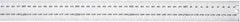 Starrett - 1,800mm Long, 0.5, 1mm Graduation, Rigid Spring Steel Rule - Metric Graduation Style, 38mm Wide, Silver, Satin Chrome Finish - Americas Industrial Supply