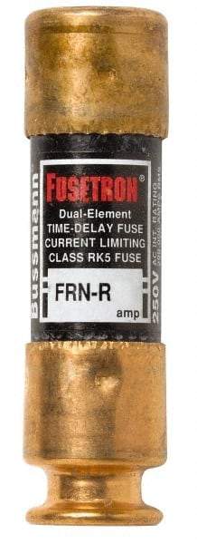 Cooper Bussmann - 125 VDC, 250 VAC, 0.4 Amp, Time Delay General Purpose Fuse - Fuse Holder Mount, 50.8mm OAL, 20 at DC, 200 (RMS) kA Rating, 9/16" Diam - Americas Industrial Supply