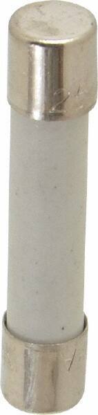 Cooper Bussmann - 125 VDC, 250 VAC, 2 Amp, Fast-Acting Miniature Ceramic Fuse - 1-1/4" OAL, 1/4" Diam - Americas Industrial Supply