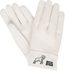 MCR Safety - Size 2XL Unlined Goatskin Welding Glove - Band Top Cuff, Straight Thumb, For MIG/TIG - Americas Industrial Supply
