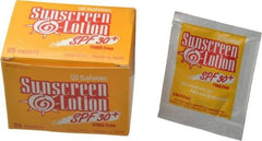 Medique - (25) 1/8 oz Sunscreen Lotion - Comes in Packet - Americas Industrial Supply