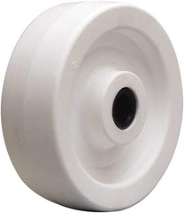 Hamilton - 6 Inch Diameter x 2 Inch Wide, Polyolefin Caster Wheel - 750 Lb. Capacity, 2-3/16 Inch Hub Length, 3/4 Inch Axle Diameter, Delrin Bearing - Americas Industrial Supply