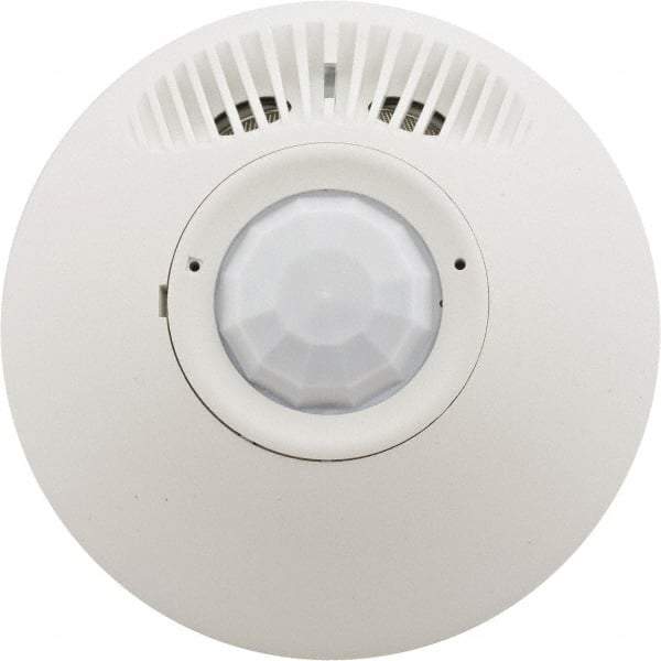 Hubbell Wiring Device-Kellems - 24 VAC/VDC, Indoor Ceiling Mount Infrared and Ultrasonic Sensor - 1-1/2 Inch High - Americas Industrial Supply
