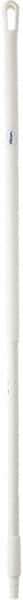 Vikan - 51 x 1-1/4" Fiberglass Squeegee Handle - European Threaded Connection, White - Americas Industrial Supply