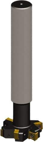 Seco - Shank Connection, 5/16" Cutting Width, 0.35" Depth of Cut, 1-1/4" Cutter Diam, 1 Tooth Indexable Slotting Cutter - 5/8" Shank Diam, R335.18 Toolholder, LNK.. 05.. Insert, Right Hand Cutting Direction - Americas Industrial Supply