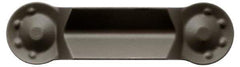Seco - 150.102.5 16 TGP45 Grade, 0.098" Cutting Width, Carbide Cutoff Insert - 6° Right Hand Lead Angle, 0.007" Cnr Rad, TiCN/Al2O3 Coated, Single End - Americas Industrial Supply