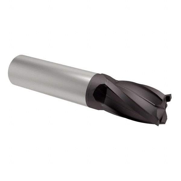 M.A. Ford - 5/8", 4 Flute, Single End, Solid Carbide, 0.045" Corner Radius End Mill - 3" OAL, 35/38° Helix, Right Hand Flute, 5/8" LOC, Right Hand Cut - Americas Industrial Supply
