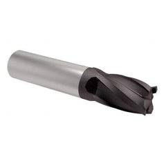 M.A. Ford - 5/8", 4 Flute, Single End, Solid Carbide, 0.045" Corner Radius End Mill - 3" OAL, 35/38° Helix, Right Hand Flute, 5/8" LOC, Right Hand Cut - Americas Industrial Supply