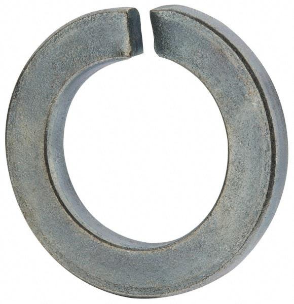 Value Collection - M24, 24.5mm ID, 40mm OD, 5mm Thick Split Lock Washer - Grade 8 Spring Steel, Zinc-Plated Finish, 24.5mm Min ID, 25.5mm Max ID - Americas Industrial Supply