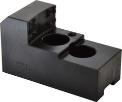 Schunk - 12" Max Chuck Diam Compatibility, Steel 1.5mm x 60° Serrated Hard Lathe Top Jaws - 21mm Groove Width, 50mm Wide x 2-1/2" High - Americas Industrial Supply