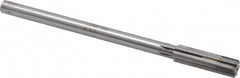 Made in USA - 0.566" Carbide-Tipped 6 Flute Chucking Reamer - Americas Industrial Supply