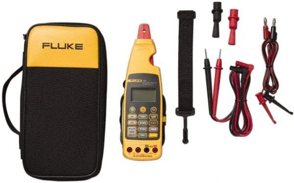 Fluke - 773, CAT II, Digital mA Process Clamp Meter with 0.1772" Detachable Jaws - 30 VDC, Measures Voltage, Current - Americas Industrial Supply