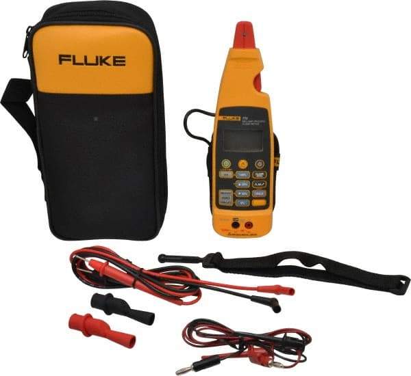 Fluke - 772, CAT II, Digital mA Process Clamp Meter with 0.1772" Detachable Jaws - 30 VDC, Measures Voltage, Current - Americas Industrial Supply