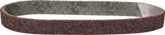 3M - 3/4" Wide x 18" OAL, Aluminum Oxide Abrasive Belt - Aluminum Oxide, Medium, Nonwoven, Series SE-BS - Americas Industrial Supply