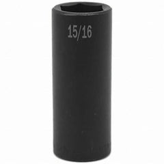 SK - Impact Socket - 1/2"DR 15/16" DEEP IMPACT SOCKET - Americas Industrial Supply