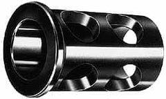 Global CNC Industries - 2-1/2" ID, 3-1/2" OD, 5-1/4" Length Under Head, Type J Lathe Tool Holder Bushing - 1-1/4" Hole Diam - Exact Industrial Supply