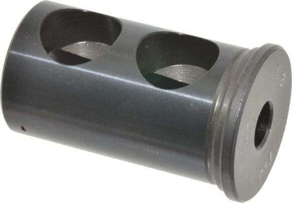 Global CNC Industries - 1/2" ID, 1-1/2" OD, 2-1/2" Length Under Head, Type J Lathe Tool Holder Bushing - 7/8" Hole Diam - Exact Industrial Supply