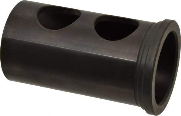 Global CNC Industries - 1-1/2" ID, 1-3/4" OD, 3" Length Under Head, Type J Lathe Tool Holder Bushing - 7/8" Hole Diam - Exact Industrial Supply