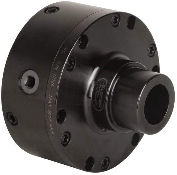 Lexair - Collet Chuck Mounting Plate - D1-4 Spindle - Exact Industrial Supply