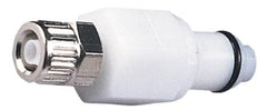 CPC Colder Products - 3/8" OD, Acetal Push-to-Connect Male Connector - 120 Max psi, 3/4" ID, White - Americas Industrial Supply