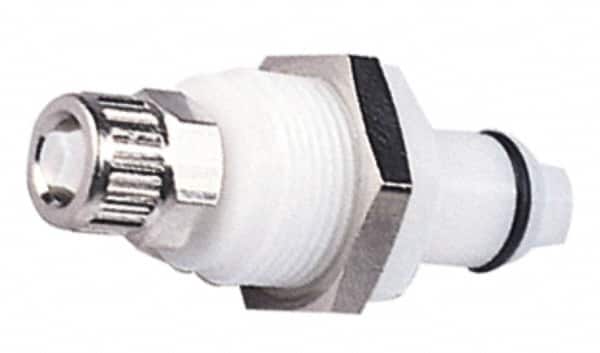 CPC Colder Products - 3/8" OD, Acetal Push-to-Connect Male Connector - 120 Max psi, White - Americas Industrial Supply
