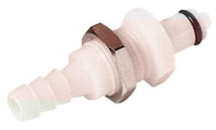 CPC Colder Products - Acetal Push-to-Connect Male Connector - 120 Max psi, 3/16" ID, White - Americas Industrial Supply