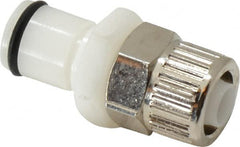 CPC Colder Products - 3/8" OD, Acetal Push-to-Connect Male Connector - 120 Max psi, White - Americas Industrial Supply