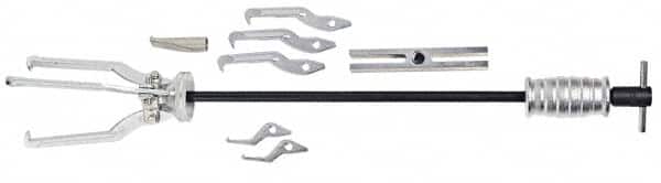 Proto - 10 Piece, 7" Spread, Hammer Puller Set - 3 Jaws, 6" Reach - Americas Industrial Supply