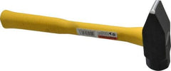 Stanley - 2-1/2 Lb Head Blacksmith's Hammer - 13-3/4" OAL, Fiberglass Handle - Americas Industrial Supply