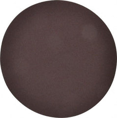 Norton - 8" Diam, 120 Grit Aluminum Oxide Adhesive PSA Disc - Medium Grade, Brown, X Weighted Backing, Flexible - Americas Industrial Supply