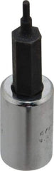 Proto - 1/4" Drive, 1/16" Hex Bit Socket - 1-7/8" OAL, 1" Bit Length - Americas Industrial Supply