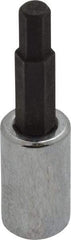Proto - 1/4" Drive, 5mm Hex Bit Socket - 1-7/8" OAL, 1" Bit Length - Americas Industrial Supply