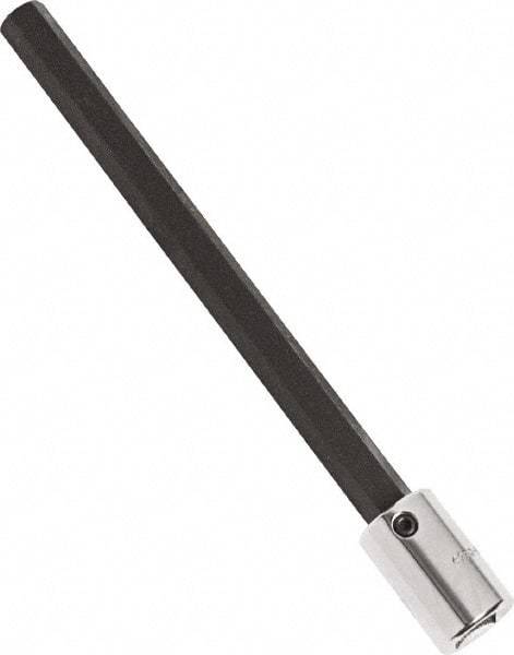 Proto - 3/8" Drive, 1/4" Hex Bit Socket - 6-3/32" OAL, 5" Bit Length, Long Hex Bit Socket - Americas Industrial Supply