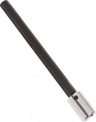 Proto - 3/8" Drive, 1/4" Hex Bit Socket - 6-3/32" OAL, 5" Bit Length, Long Hex Bit Socket - Americas Industrial Supply