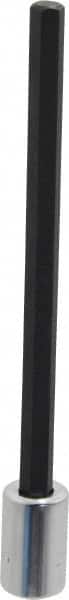 Proto - 3/8" Drive, 5/16" Hex Bit Socket - 6-3/32" OAL, 5" Bit Length, Long Hex Bit Socket - Americas Industrial Supply