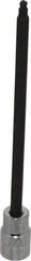 Proto - 3/8" Drive, 5/32" Hex Bit Socket - 6-3/32" OAL, 5" Bit Length, Long Ball End Hex Bit Socket - Americas Industrial Supply