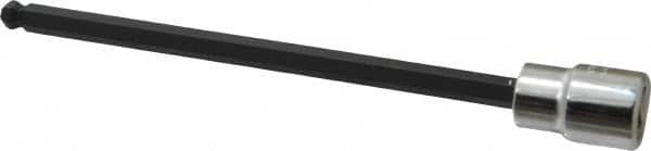 Proto - 3/8" Drive, 1/4" Hex Bit Socket - 6-3/32" OAL, 5" Bit Length, Long Ball End Hex Bit Socket - Americas Industrial Supply