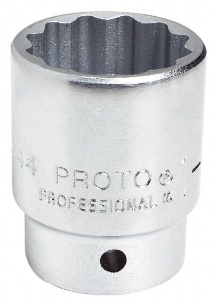 Blackhawk by Proto - 3/4" Drive, Standard Hand Socket - 12 Points, 2-45/64" OAL, Alloy Steel, Black Finish - Americas Industrial Supply