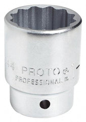 Blackhawk by Proto - 3/4" Drive, Standard Hand Socket - 12 Points, 2-45/64" OAL, Alloy Steel, Black Finish - Americas Industrial Supply