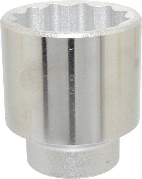 Proto - 2-1/8", 3/4" Drive, Standard Hand Socket - 12 Points, 3-9/32" OAL, Chrome Finish - Americas Industrial Supply