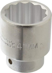 Proto - 3/4" Drive, Standard Hand Socket - 12 Points, 2-5/8" OAL, Chrome Finish - Americas Industrial Supply