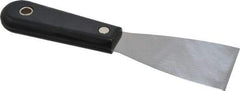 Stanley - 2" Wide Steel Putty Knife - Flexible, Nylon Handle, 7-1/2" OAL - Americas Industrial Supply